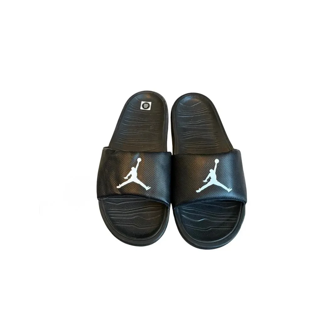 Nike Air Jordan Break Slide Sandals Black White Size 8 Men’s AR6374-010 NWT